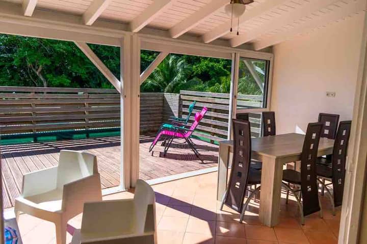 Duplex,mer,nature,.ville,citerne,clim,wifi,2sdb - Guadeloupe