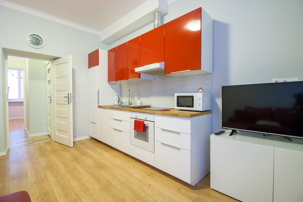 aneks kuchenny / kitchenette / TV + Free and fast Wi-Fi