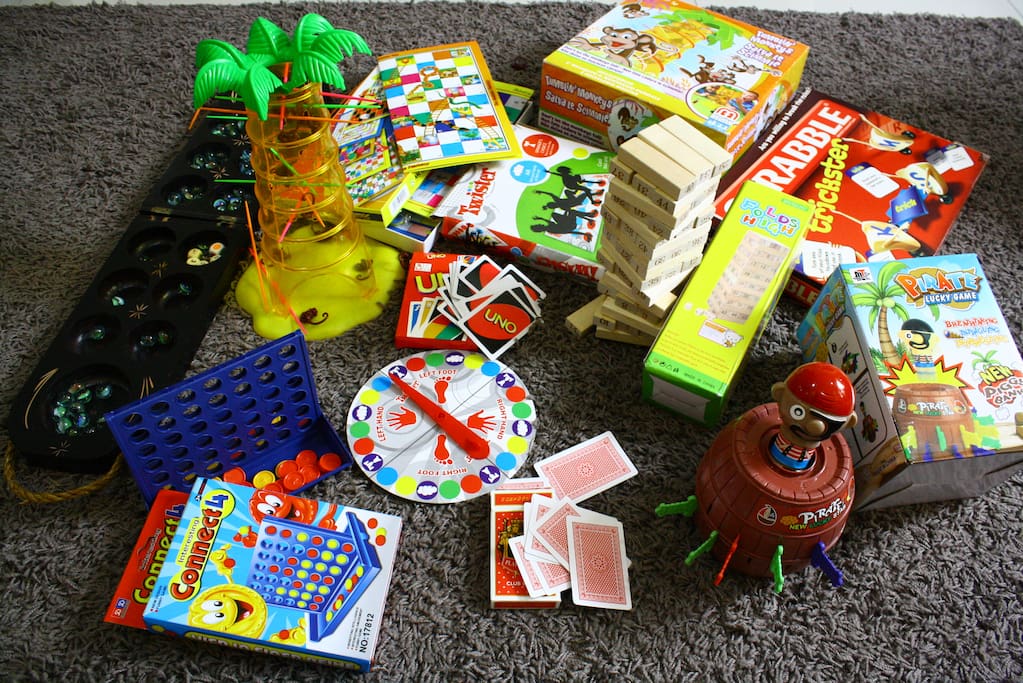 List of board games and card for Entertainment