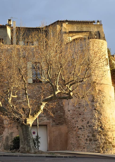 Our village home.