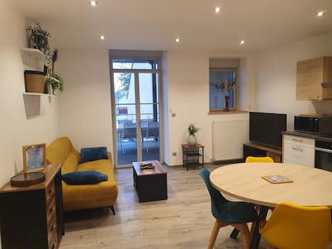 Beautiful apartment with private parking