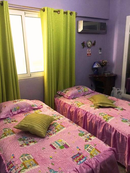 Recámara Triple con aire acondicionado