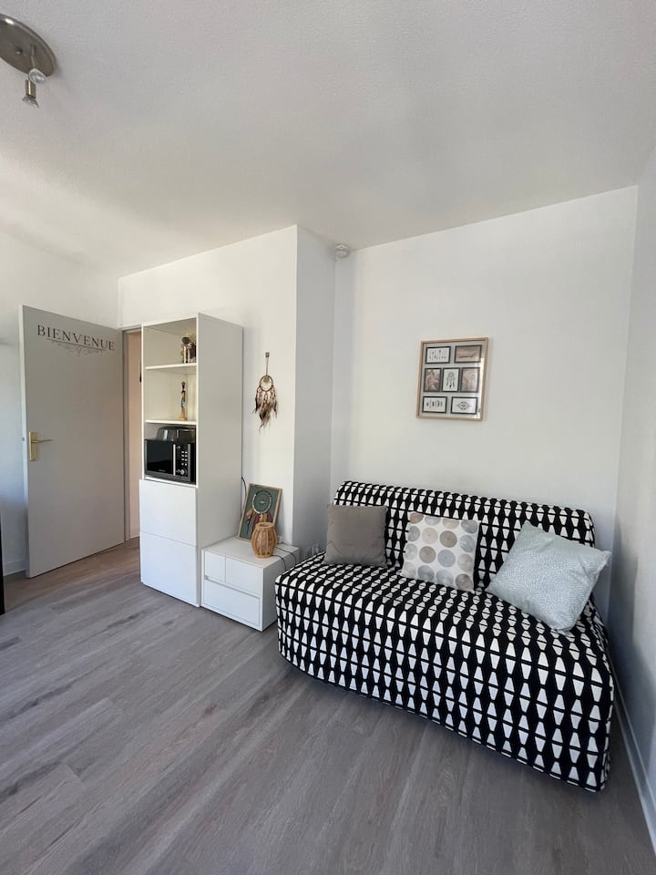 Small cozy nest Studio Rives du Lez WIFI Apartments for Rent in