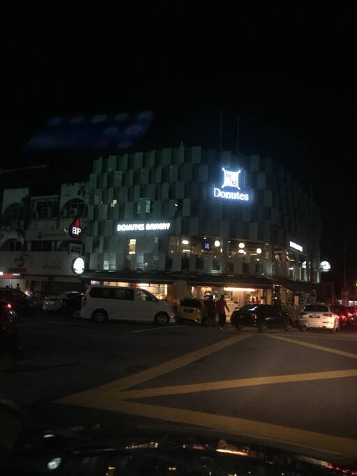 One of the cafe right opposite road