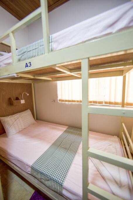 Bunk Beds in Dormitory Room