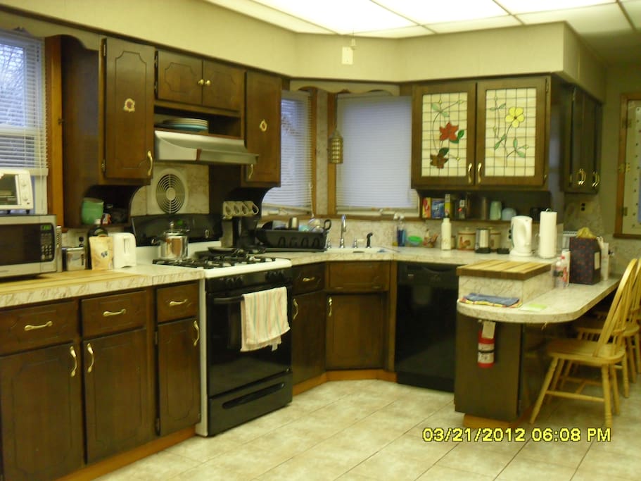 Nice large kitchen fully equipped