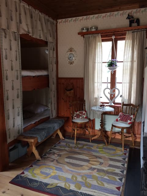 Popular Airbnb listing: A small cabin in the woods between Orsa and Mora in Orsa