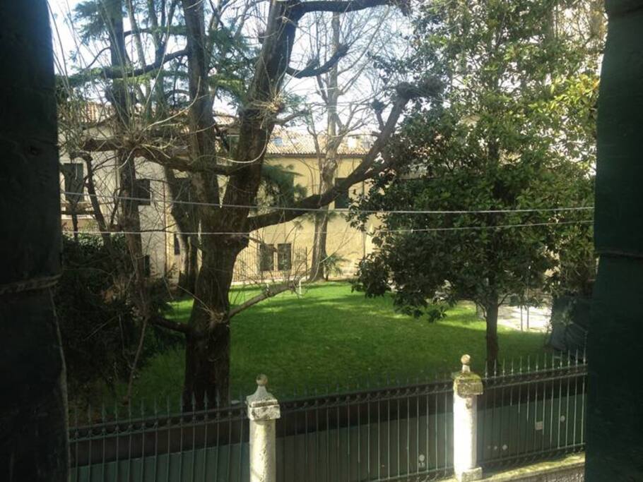 vista dalla camera da letto