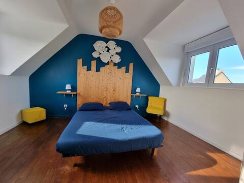 Quiet and relaxing house between Terre GR34 & Mer.