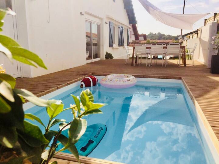 Maison Familiale Avec Piscine Dans Biarritz - Biarritz