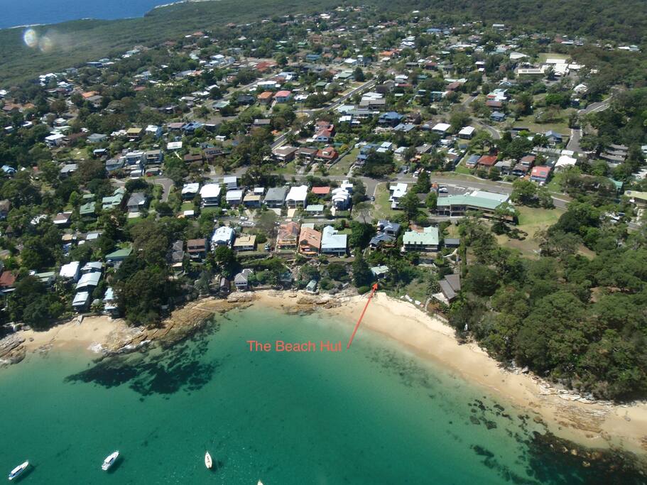 Right on Bundeena's Gunyah Beach
