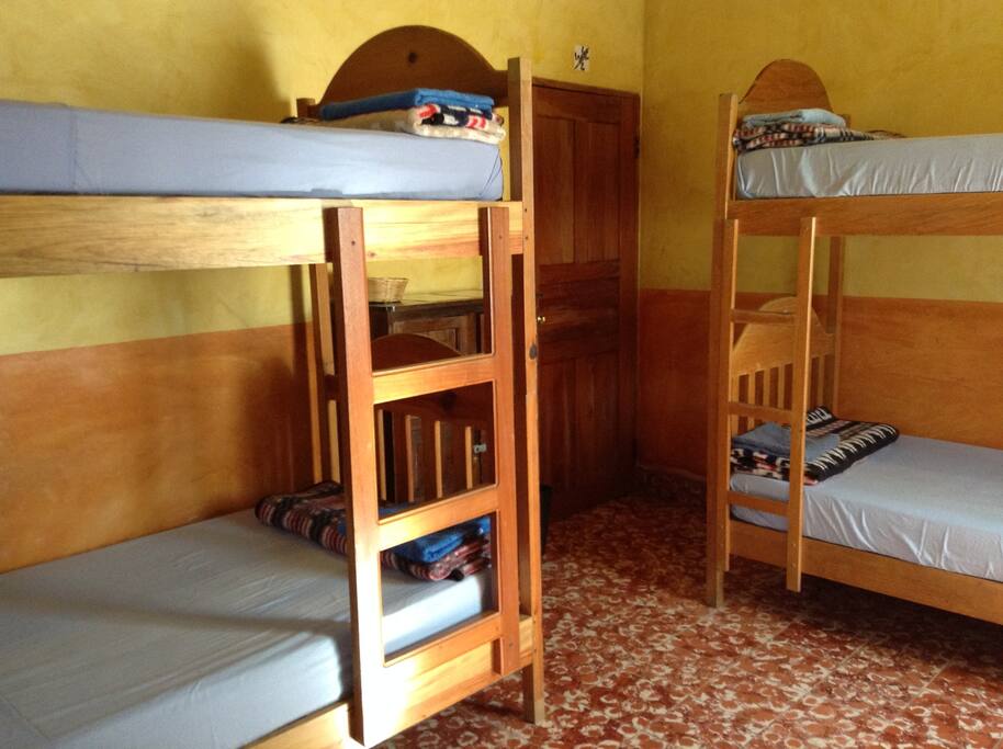 Sturdy & comfortable dorm beds with crisp, clean sheets & comfy mattresses!