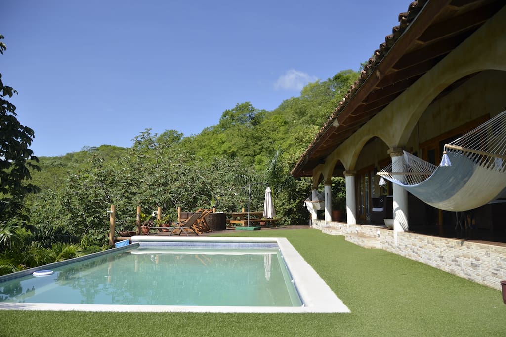 Main deck and pool area