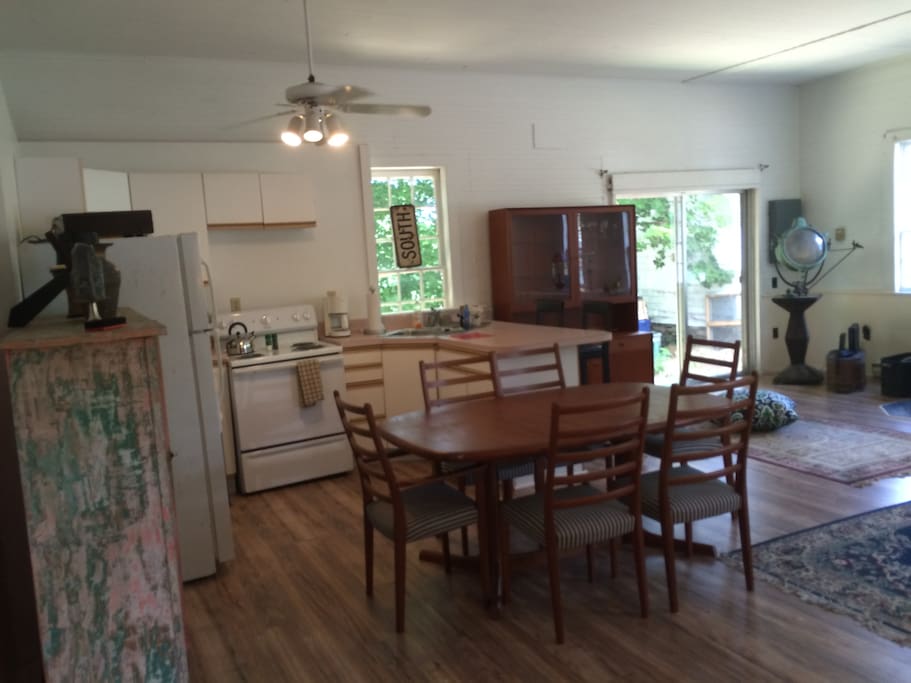 Great room eating area