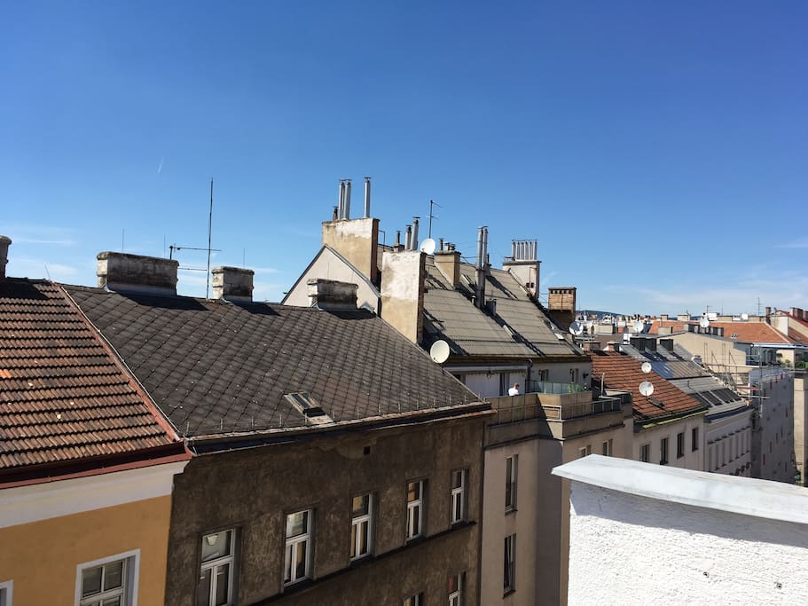 View from the sunny terrace!