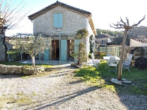 Stone house near Uzès and the Pont du Gard