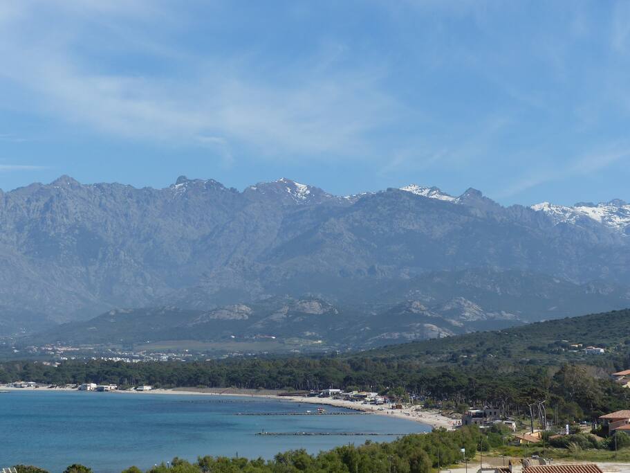 Vue depuis le balcon