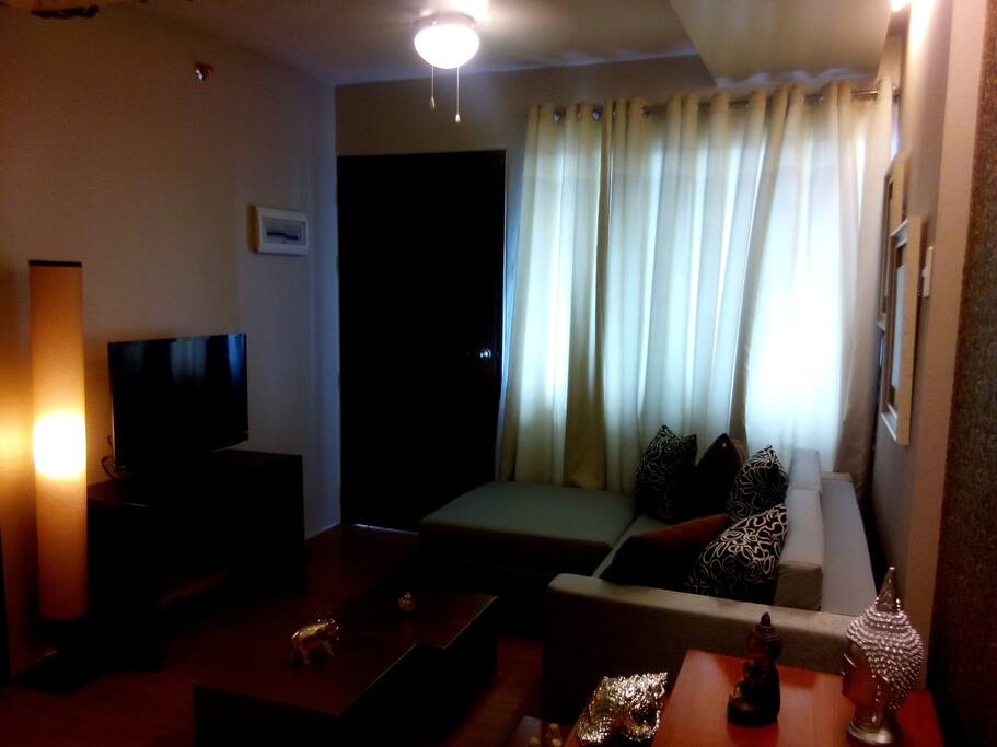Basil's Living Area with TV and Cable Wifi