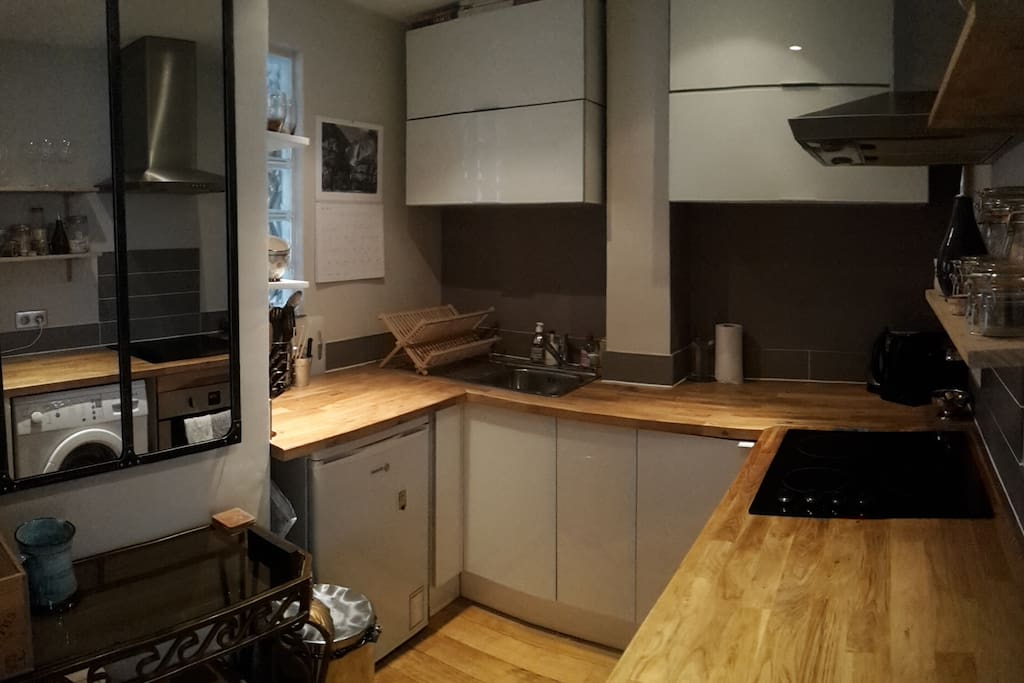 Open plan kitchen