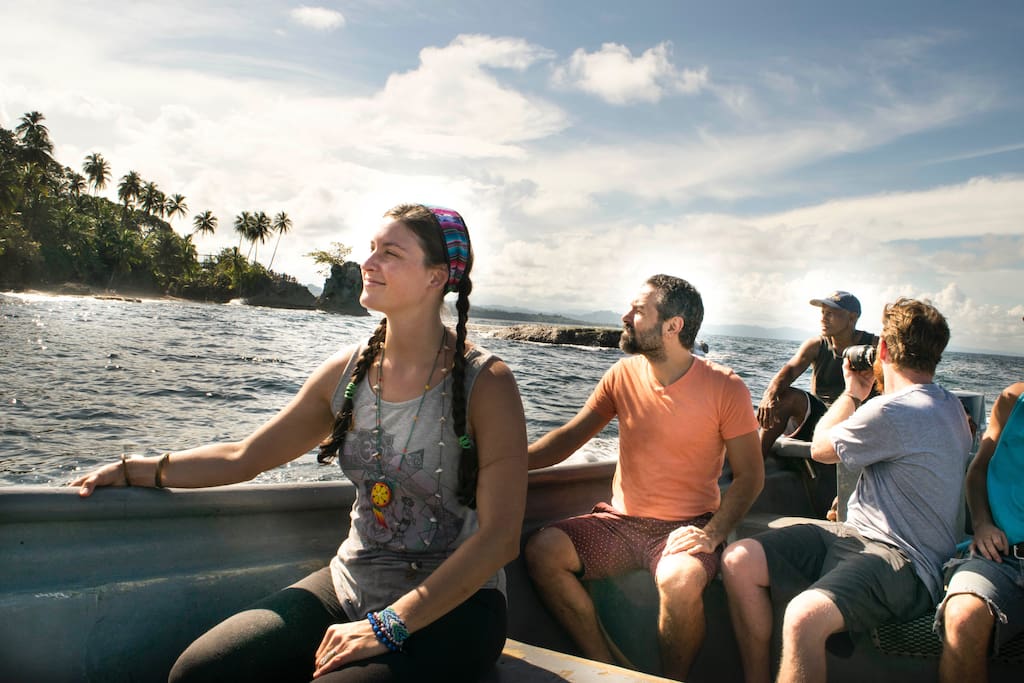 The boat ride to Punta Mona is sure to be memorable