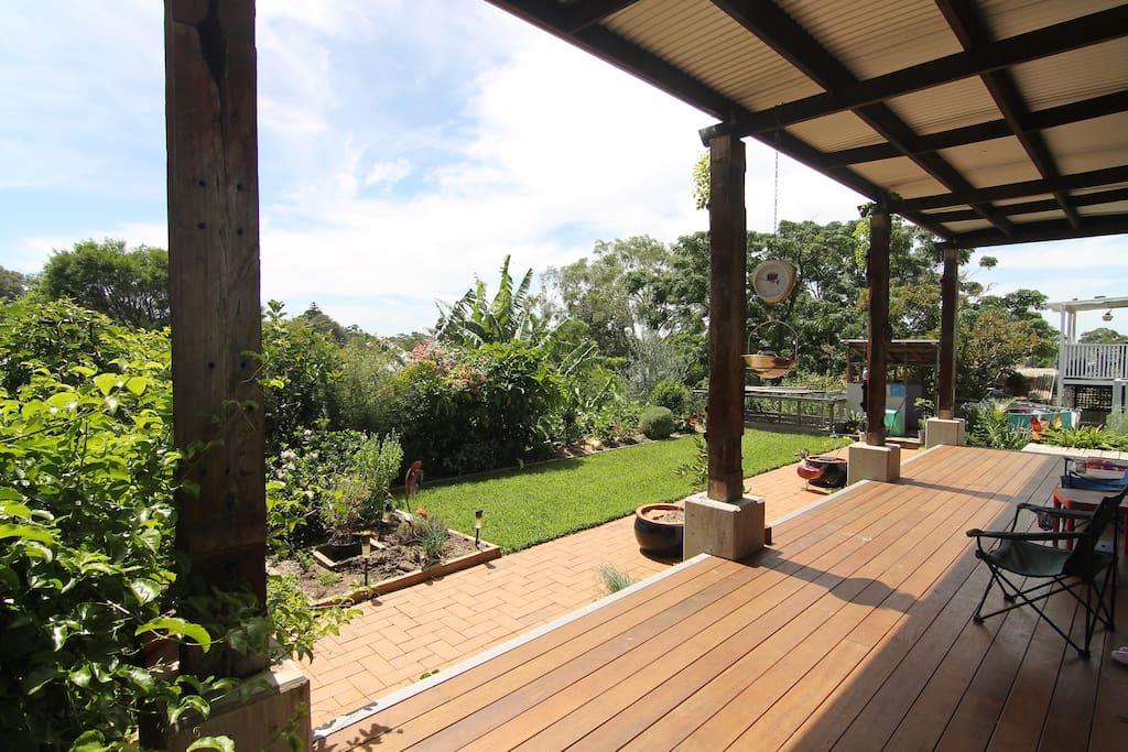 Rear veranda