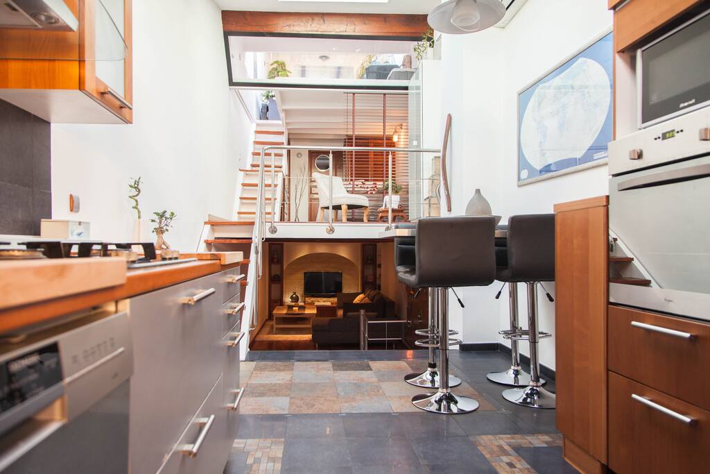 A loft on 3 levels