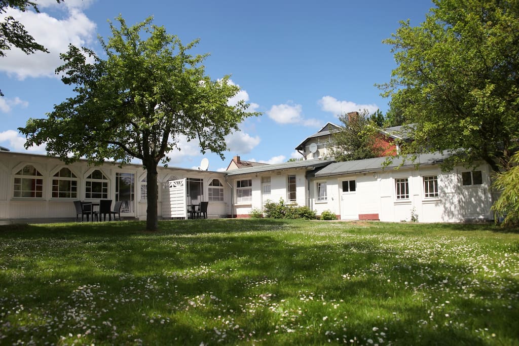Blick auf die Apartments im Jugendstil-Trakt