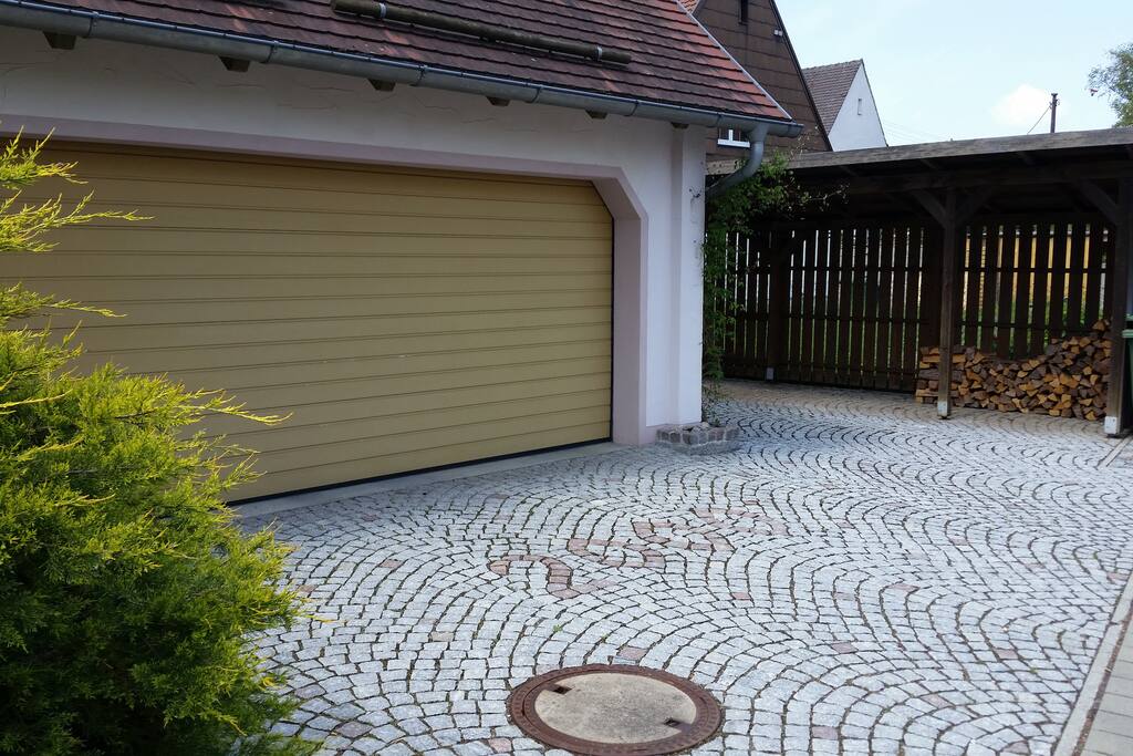 The garage