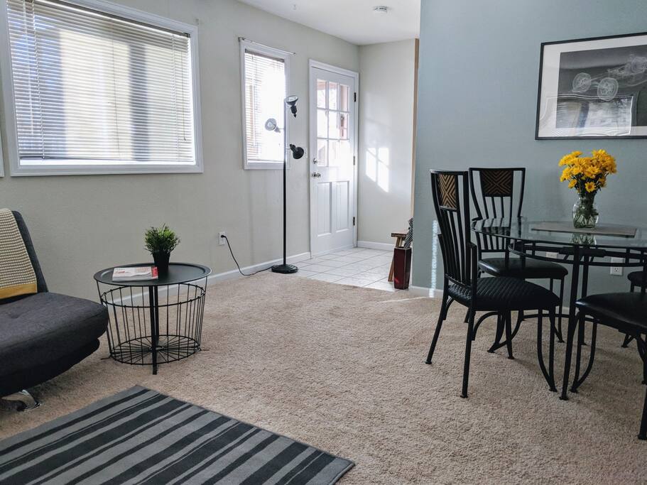 Living room and dinning area