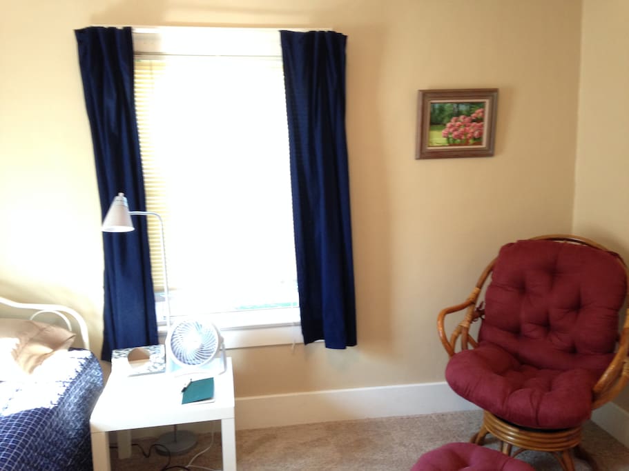 Private room set up for one guest