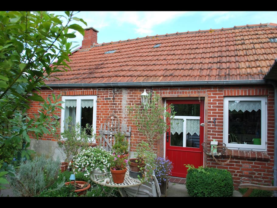 Lütje Hus Innenhof