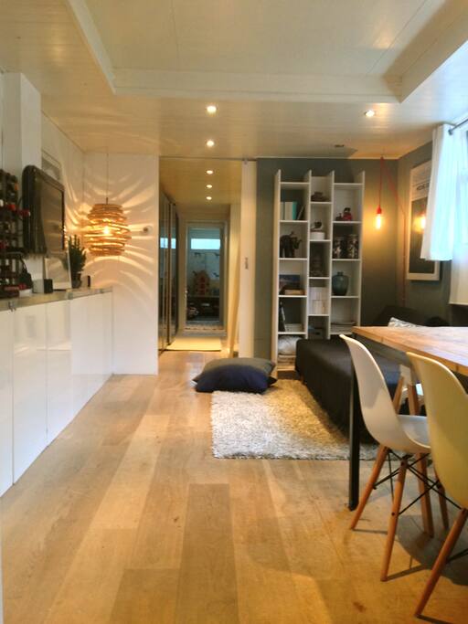 Our bright and spacious living room