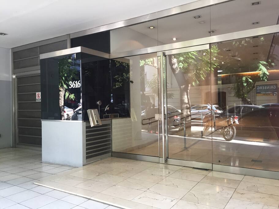 Main entrance. 24 hrs security