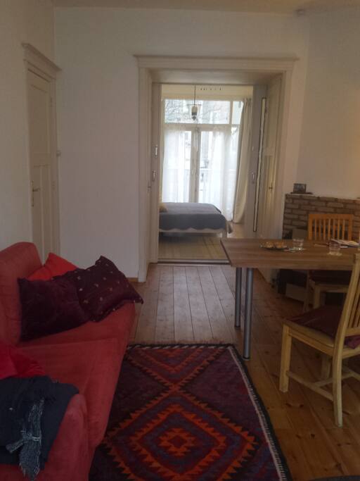 livingroom(view to bedroom and balcony)