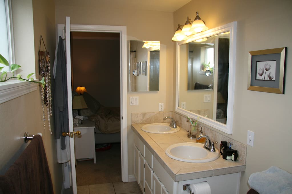 Master bath on first floor