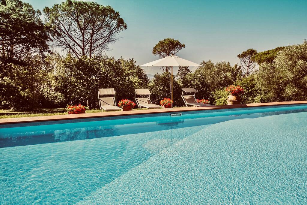 Pool and garden
