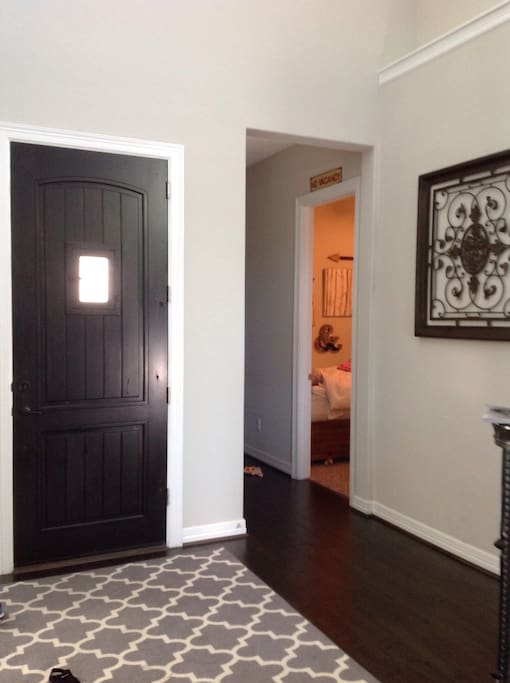 Guest room near main front door