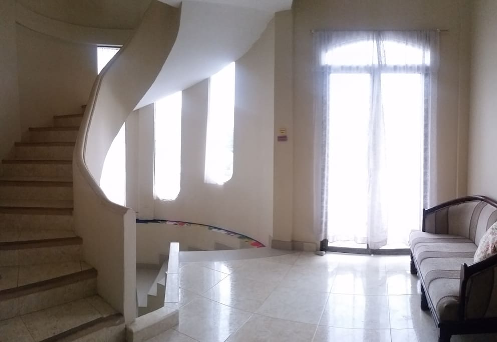 Whole house is spacious and bright!
even walking areas.