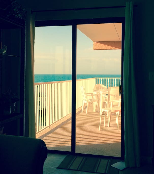 View from living room