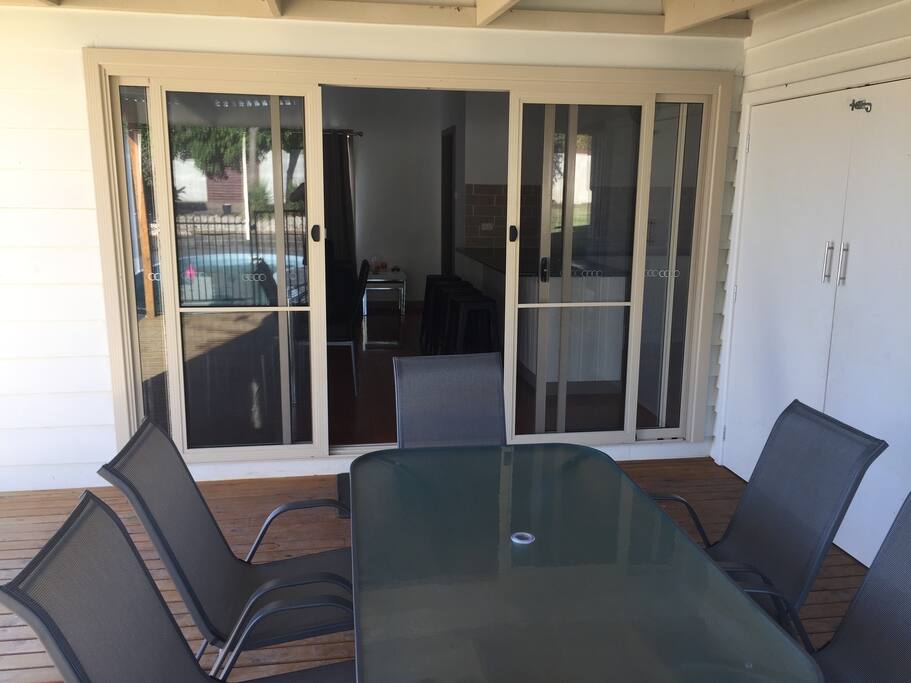Outdoor setting