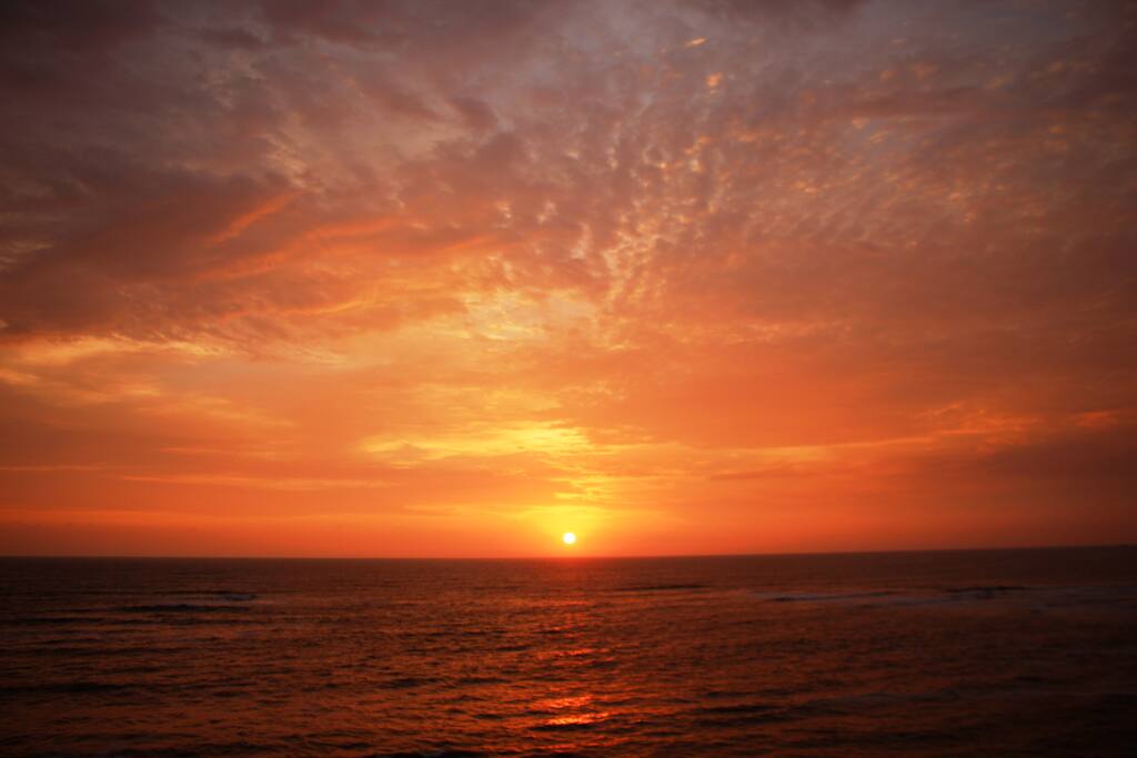 Amazing Sunset, just 3 min walk from the house