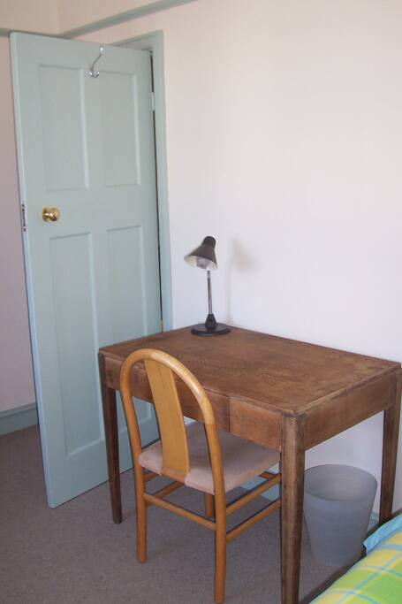 A desk if you need to work