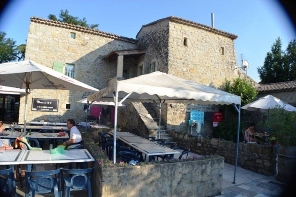 Terrasse de gîte nr 12