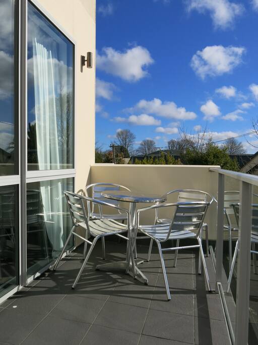 Balcony off the lounge for indoor / outdoor flow