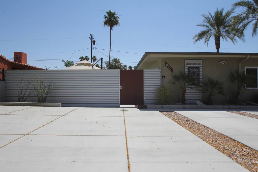 Off street parking