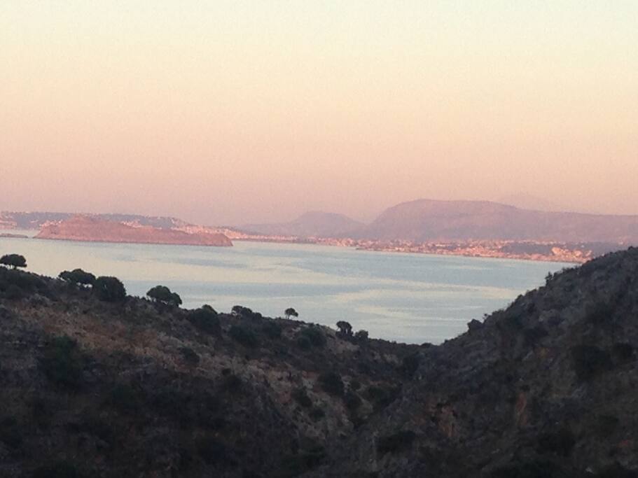 View from villa
