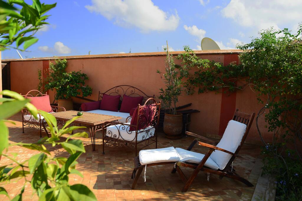 Farniente sur la terrasse