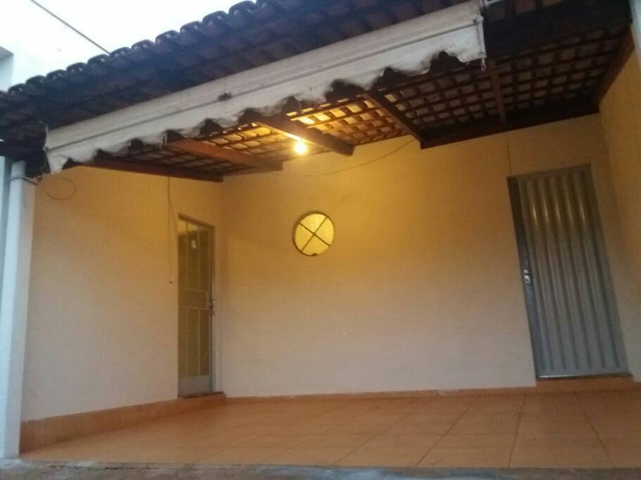 Garagem coberta