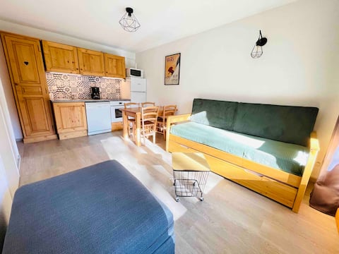 Top Airbnb: L'Écrin des Neiges Studio à Vars