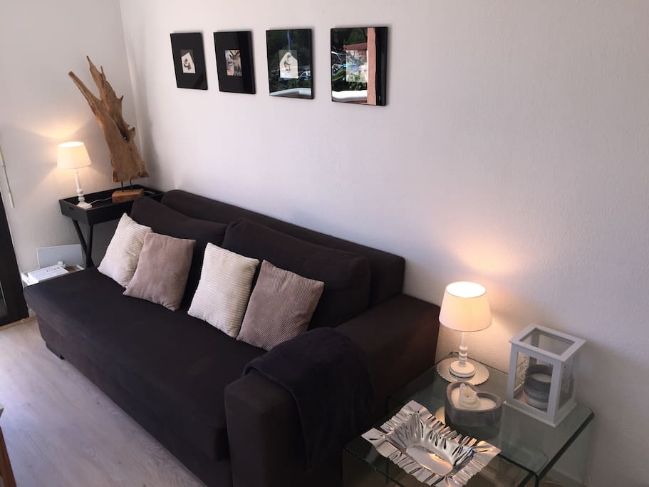 Le coin salon.